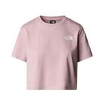 The North Face T-shirt W SIMPLE DOME CROPPED SLIM TEE, Verzenden, Nieuw