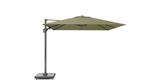 Challenger T2 premium parasol 300x300 cm antraciet lush, Tuin en Terras, Parasols, Ophalen of Verzenden, Nieuw