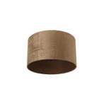 Velours lampenkap bruin 35/35/20, Huis en Inrichting, Lampen | Lampenkappen, Klassiek / Antiek, Bruin, Nieuw, Overige vormen