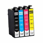 Epson Expression Home XP-3155 inkt cartridges 603 XL Set ..., Verzenden, Nieuw