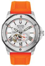 Bulova 98A226 Marine Star automatisch horloge 45 mm, Sieraden, Tassen en Uiterlijk, Horloges | Heren, Nieuw, Overige merken, Staal