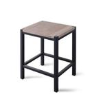 Badkamer Kruk LoooX Wooden Stool met Frame 35x30x45 cm, Ophalen of Verzenden, Nieuw, Overige typen