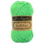Scheepjes Softfun - 2517 appelgroen - Katoen/Acryl Garen, Hobby en Vrije tijd, Breien en Haken, Ophalen of Verzenden, Nieuw