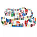 Kruzzel Houten Domino Culodrome - 1131-Delige Set voor Cr..., Ophalen of Verzenden, Nieuw