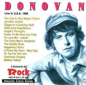 cd - Donovan - Live In U.S.A. 1968, Cd's en Dvd's, Cd's | Rock, Zo goed als nieuw, Verzenden