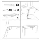 EETTAFEL MATERA CM 180X90X80, Ophalen of Verzenden, Nieuw