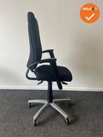 BMA Axia Pro - Nieuwe zwarte stoffering - zilvergrijs voetkr, Werkplek, Ophalen of Verzenden, Gebruikt, Stoel