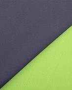 Polyester Soft Shell Double Grijs/Kiwi, Nieuw, Grijs