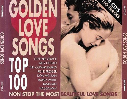 cd - Various - Golden Love Songs 1 - Non Stop The Most Be..., Cd's en Dvd's, Cd's | Pop, Zo goed als nieuw, Verzenden