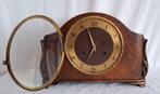 Pendule - FHS - Art Deco Glas, Hout, Messing - 1960-1970