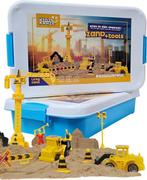 2dekans | KidzKraze® Bouwwereld Speelzand – 1,6 kg bruin, Ophalen of Verzenden, Zo goed als nieuw