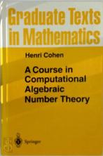Course in Computational Algebraic Number Theory, Nieuw, Verzenden