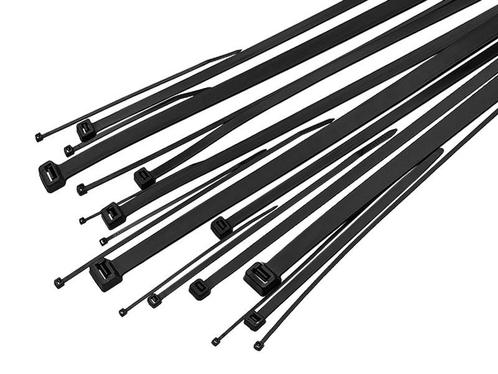 Kabelbinders Tie-Wraps 370X4.8mm Zwart - 75 stuks, Doe-het-zelf en Verbouw, Elektra en Kabels, Overige typen, Nieuw, Ophalen of Verzenden