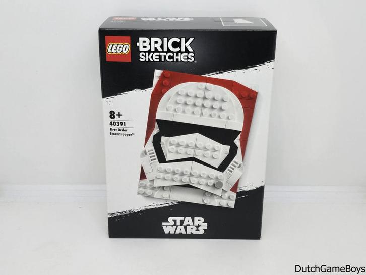 LEGO - Star Wars - 40391 - Brick Sketches - First Order Stor, Kinderen en Baby's, Speelgoed | Duplo en Lego, Gebruikt, Verzenden