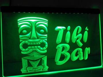 Tikibar tiki bar neon bord lamp LED verlichting reclame lich