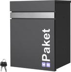 Brievenbus  - Wandbrievenbus - 44x35x58 cm - Antraciet - ML-, Tuin en Terras, Brievenbussen, Verzenden, Zo goed als nieuw