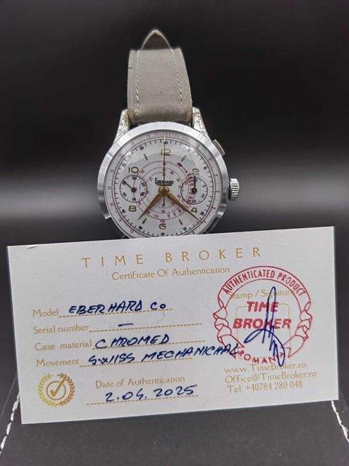 Eberhard & Co. - Monopusher Chronograph - LO 1015 - Zonder, Sieraden, Tassen en Uiterlijk, Horloges | Heren