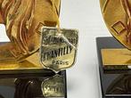 Boekensteunen (2) - Bronskunst gemaakt - CHANTILLY PARIJS -