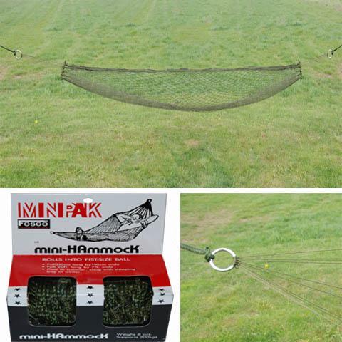 Hangmat lichtgewicht KLEUR GROEN, Verzamelen, Militaria | Algemeen, Verzenden