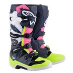 Alpinestars Tech 7 Donkergrijs Donkerblauw Roze Fluo, Nieuw met kaartje, Alpinestars, Laarzen, Heren