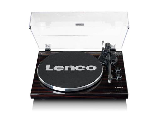 Platenspeler met Bluetooth transmissie Lenco Walnoot, Huis en Inrichting, Woonaccessoires | Overige, Zo goed als nieuw, Verzenden