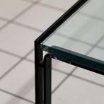 Design Salontafel Metaal en Glas, Ophalen of Verzenden, Nieuw