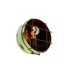 Industriële wandlamp groen 25 cm - Barril, Nieuw, Overige materialen, Industrieel