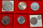 Kadjar, Turkije. Lot of 6 Coins Including Qajar 5000 Dinar