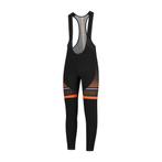 Hero thermo fiets broek Zwart/grijs/oranje, Verzenden, Nieuw, Heren