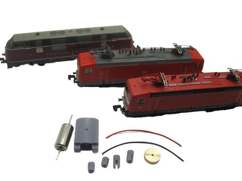 micromotor NR006C motor ombouwset voor Roco V200, BR 220,, Hobby en Vrije tijd, Modeltreinen | N-Spoor, Gelijkstroom, Overige typen