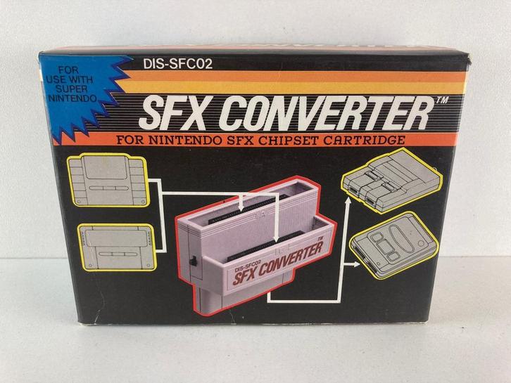 Super Nintendo SFX Converter Garantie & morgen in huis!, Spelcomputers en Games, Games | Nintendo Super NES, Zo goed als nieuw
