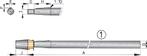 Bieden: Duplex propeller shaft L1180 mm x D30 mm, Ophalen of Verzenden, Nieuw