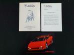 Lamborghini Diablo VT persmap Brussel Autosalon 1995, Boeken, Auto's | Folders en Tijdschriften, Gelezen, Overige merken, Verzenden