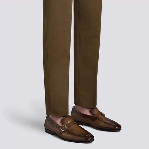 Santoni - Platte schoenen - Maat: EU 43 - Nieuw in doos, Kleding | Heren, Schoenen