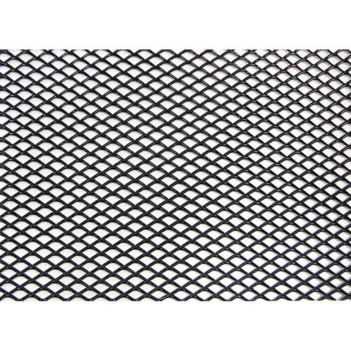Racegaas aluminium Zwart - ruitdesign 4x7mm - 130x30cm, Auto-onderdelen, Carrosserie en Plaatwerk, Ophalen of Verzenden