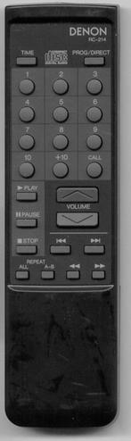 Afstandsbediening Denon rc-214 DCD-1460, Ophalen of Verzenden, Nieuw, Origineel