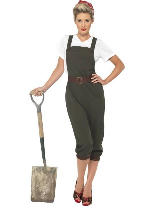 Werkoutfit boerin 40s, Kleding | Dames, Carnavalskleding en Feestkleding, Nieuw, Ophalen of Verzenden