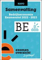 ExamenOverzicht   Samenvatting Bedrijfseconomi 9789464380194, Boeken, Zo goed als nieuw