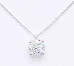 Ketting - 14 karaat Witgoud - 3.09ct. tw. Diamant