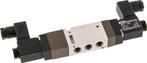 5/3 G1/8 Middendruk Magneetventiel 24V DC, Doe-het-zelf en Verbouw, Verzenden, Nieuw