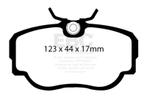 EBC 83-85 BMW 318 1.8 (E30) Redstuff Front Brake Pads -, Ophalen of Verzenden, Nieuw