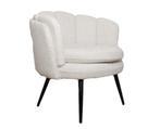 Fauteuil High five | white pearl boucle | Pole to Pole, Ophalen of Verzenden, Nieuw