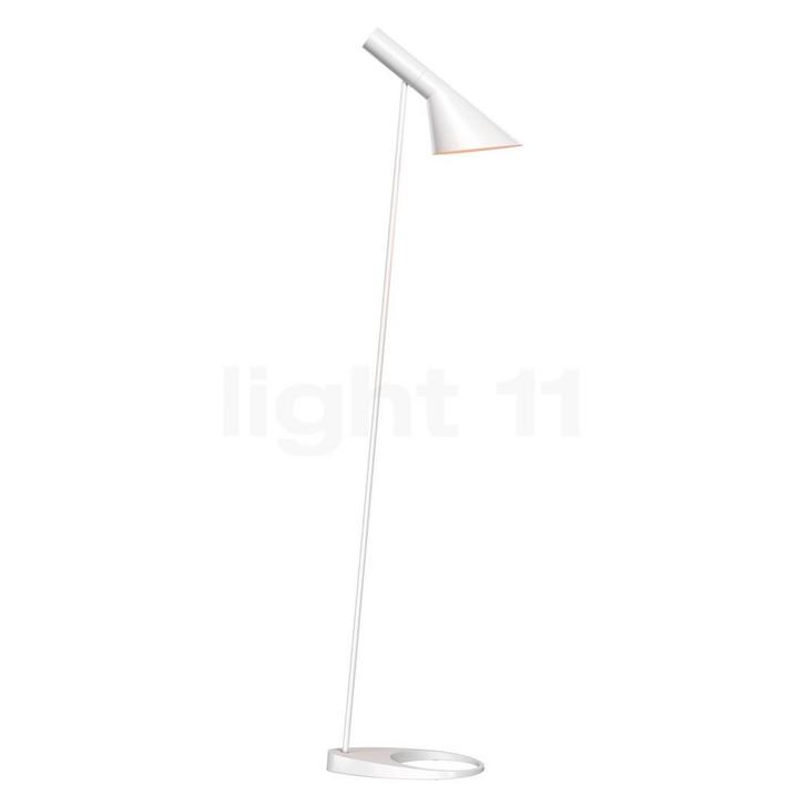 Louis Poulsen AJ Vloerlamp, wit (Staande lampen), Huis en Inrichting, Lampen | Vloerlampen, Nieuw, Verzenden