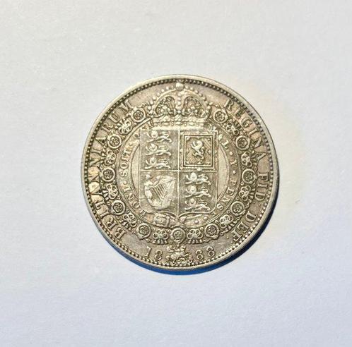 Verenigd Koninkrijk. Victoria. Half Crown 1888 (Zonder, Postzegels en Munten, Munten | Europa | Niet-Euromunten
