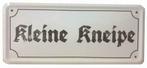 Kleine kneipe reclamebord relief, Verzamelen, Merken en Reclamevoorwerpen, Verzenden, Nieuw