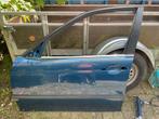 BMW 3 serie E46 4deurs kale deur links voor blauw, Ophalen, Gebruikt, Voor, BMW