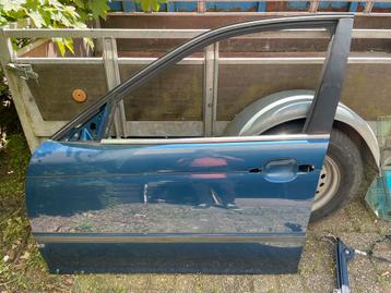 BMW 3 serie E46 4deurs kale deur links voor blauw beschikbaar voor biedingen