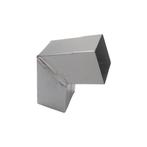 RHEINZINK Bocht prePATINA blue-grey mof x spie 100 x 100 mm, Ophalen of Verzenden, Nieuw