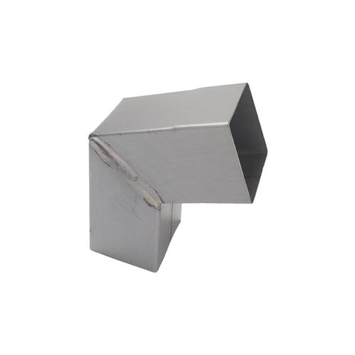 RHEINZINK Bocht prePATINA blue-grey mof x spie 100 x 100 mm, Doe-het-zelf en Verbouw, Overige Doe-het-zelf en Verbouw, Ophalen of Verzenden