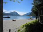 Te koop en te huur chalet aan het strand van het Luganomeer